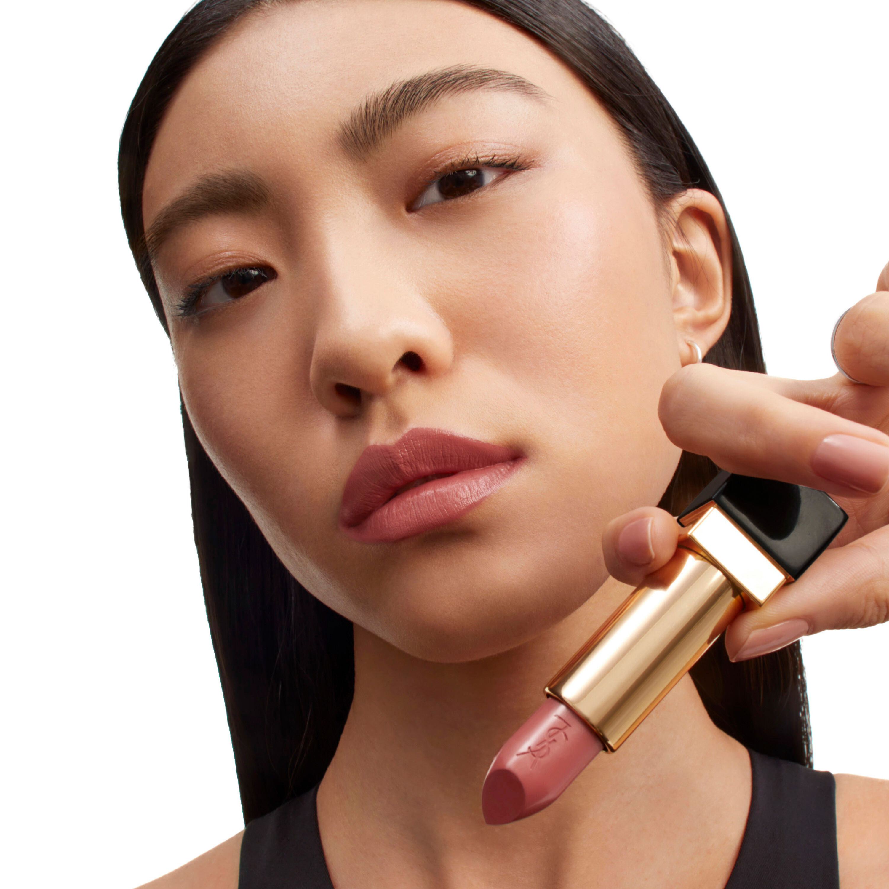 商品画像：Rouge Pur Couture Satin Lipstick with Ceramides - YSL Beauty 3